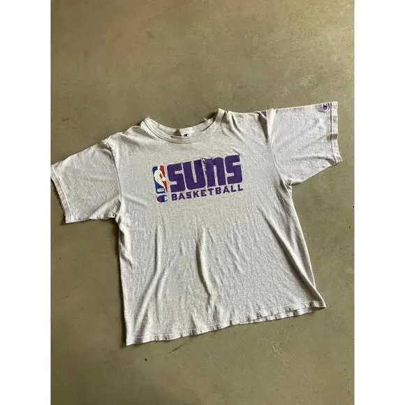 VTG Thrashed Champion Phoenix Suns Tee Sz XL - Picture 3 of 4